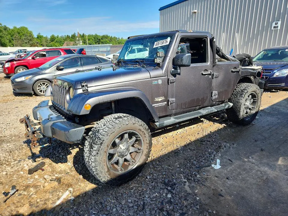 2014 JEEP WRANGLER UNLIMITED VIN 1C4HJWEG2EL296556 фото 1