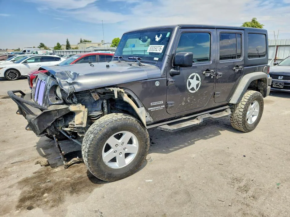 2014 Jeep WRANGLER UNLIMITED VIN 1C4HJWDG7EL246866 фото 1