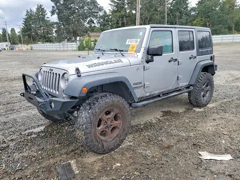2014 Jeep WRANGLER UNLIMITED VIN 1C4BJWDG0EL318741 фото 1