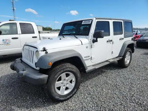 1C4BJWDG4EL249939 — 2014 Jeep Wrangler Unlimited, Передняя часть (Front End), фото до ремонта