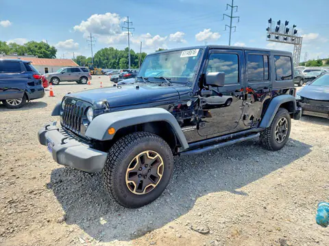 1C4BJWDG1FL682801 — 2015 Jeep Wrangler Unlimited, Боковая часть (Side), фото до ремонта