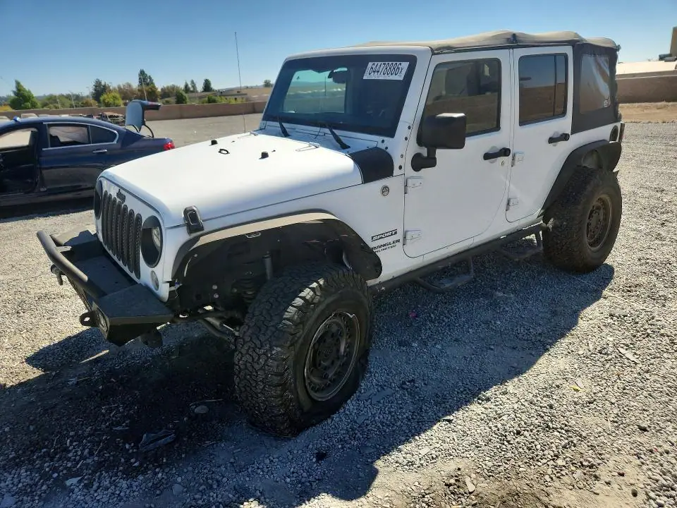 1C4BJWDG4FL641336 Jeep Wrangler Unlimited 2015 — повреждение Повреждения снизу, фото до ремонта