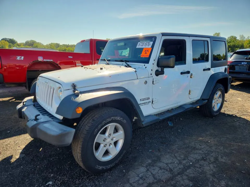 2015 JEEP WRANGLER UNLIMITED VIN 1C4BJWDG1FL590412 фото 1
