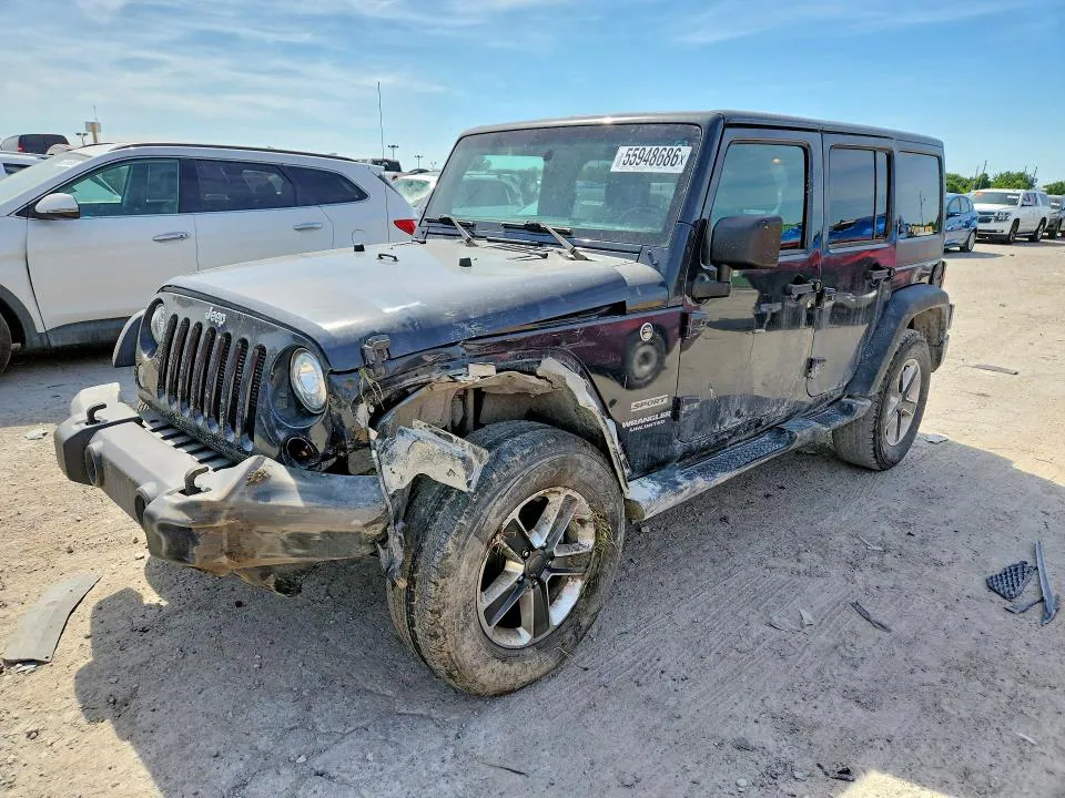 2017 JEEP WRANGLER UNLIMITED VIN 1C4BJWDG0HL654667 фото 1