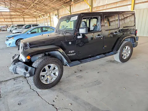 1C4BJWEG0HL717667 — 2017 Jeep Wrangler Unlimited, Передняя часть (Front End), фото до ремонта