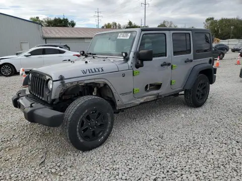 1C4BJWDG5HL582249 — 2017 Jeep Wrangler Unlimited, Боковая часть (Side), фото до ремонта