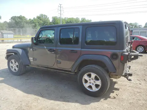 2018 JEEP WRANGLER UNLIMITED VIN 1C4HJXDG7JW124622 фото 2
