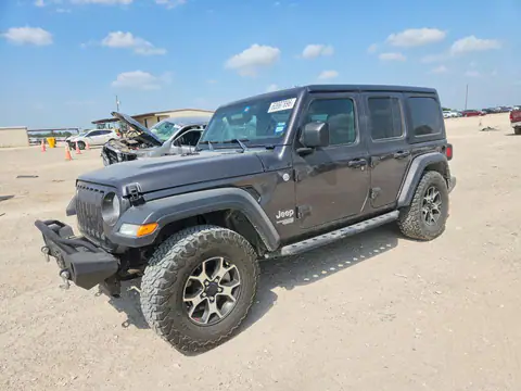 1C4HJXDG9JW138926 — 2018 Jeep Wrangler Unlimited, Задняя часть (Rear End), фото до ремонта