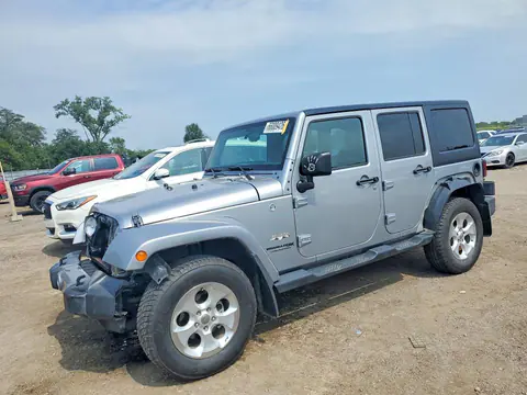 1C4BJWEG4JL898729 — 2018 Jeep Wrangler Unlimited, Передняя часть (Front End), фото до ремонта