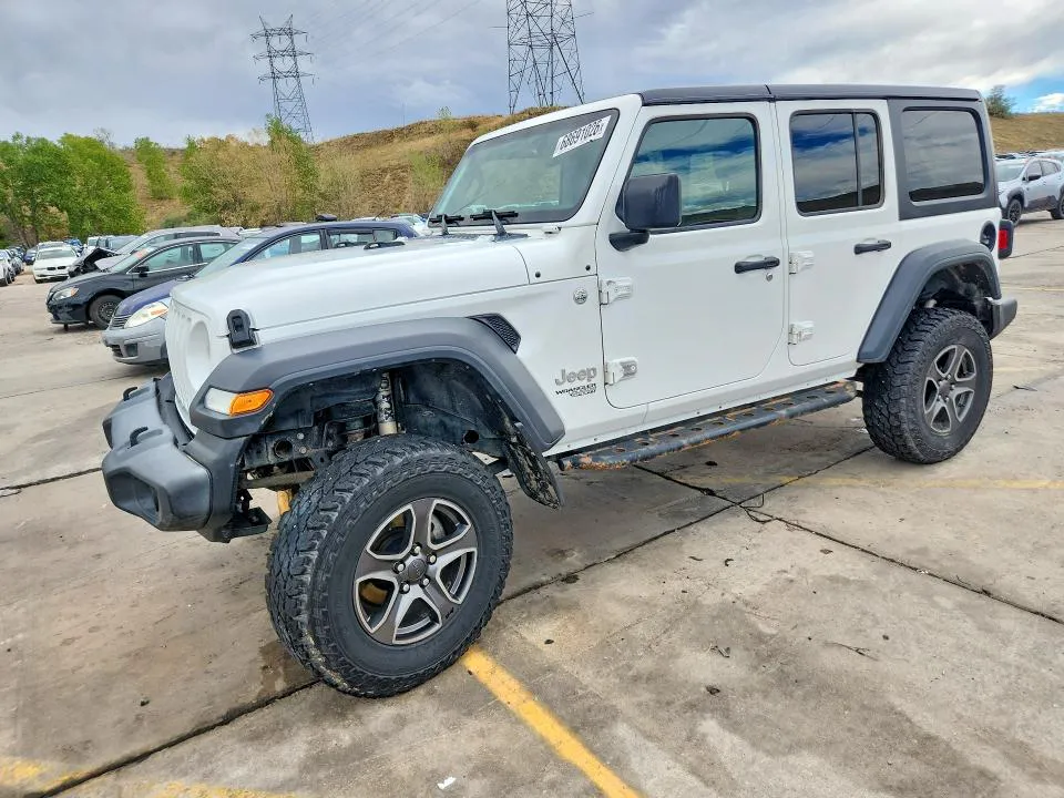 2018 JEEP WRANGLER UNLIMITED VIN 1C4HJXDG8JW134107 фото 1