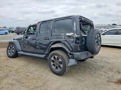 2018 Jeep WRANGLER UNLIMITED VIN 1C4HJXEG7JW190294 фото 2