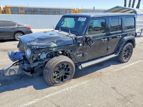 1C4JJXP60MW800725 — 2018 Jeep Wrangler Unlimited, Передняя часть (Front End), фото до ремонта