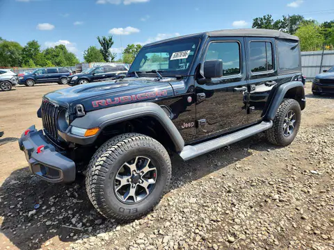 1C4HJXFN4KW519080 — 2019 Jeep Wrangler Unlimited, Боковая часть (Side), фото до ремонта