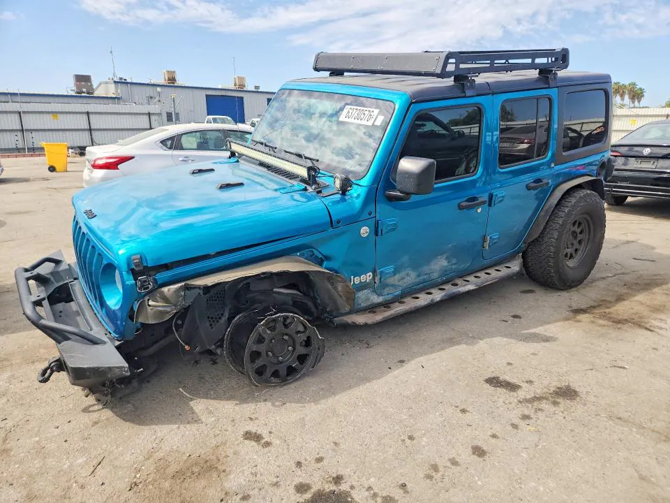 2019 Jeep WRANGLER UNLIMITED VIN 1C4HJXDG0KW638829 фото 1