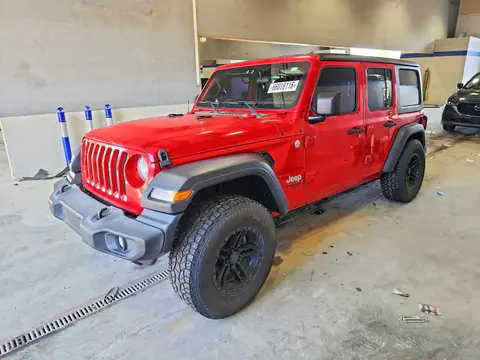 1C4HJXDN3KW593206 — 2019 Jeep Wrangler Unlimited, Задняя часть (Rear End), фото до ремонта