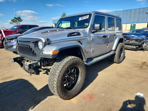1C4HJXEG6KW599923 — 2019 Jeep Wrangler Unlimited, Передняя часть (Front End), фото до ремонта