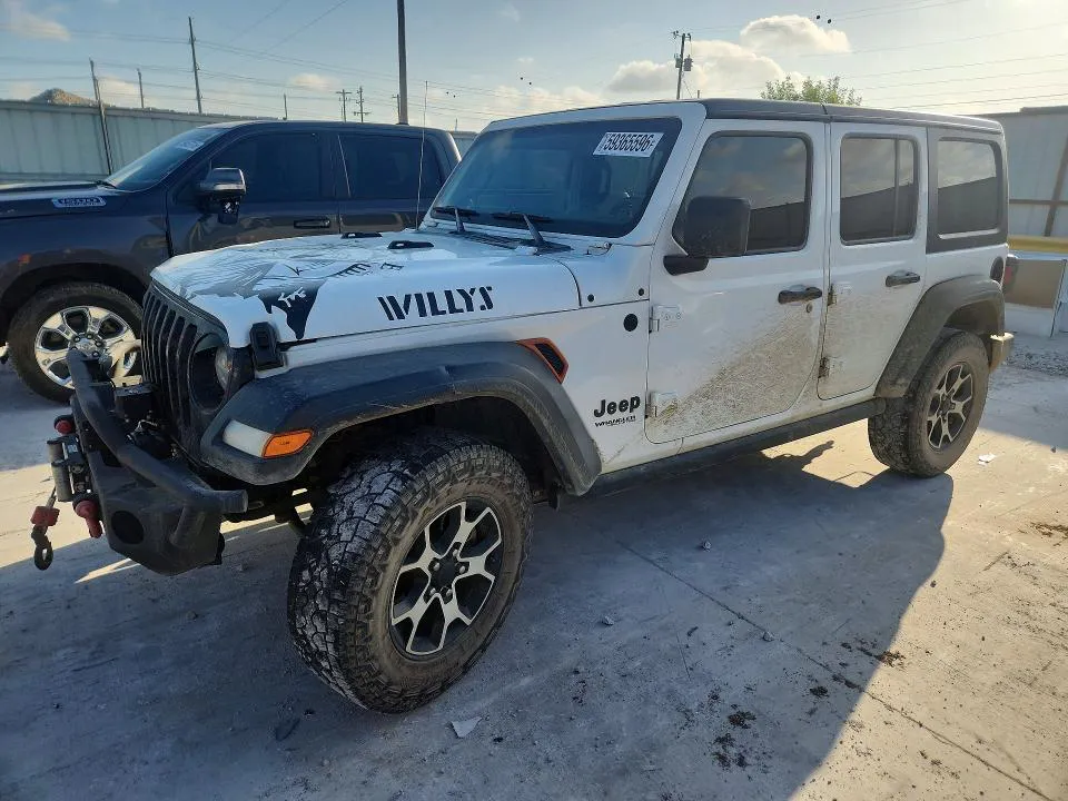2020 JEEP WRANGLER UNLIMITED VIN 1C4HJXDG1LW169591 фото 1