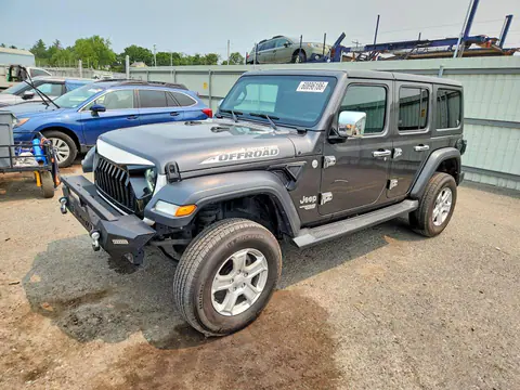 1C4HJXDN0LW105864 — 2020 Jeep Wrangler Unlimited, Передняя часть (Front End), фото до ремонта