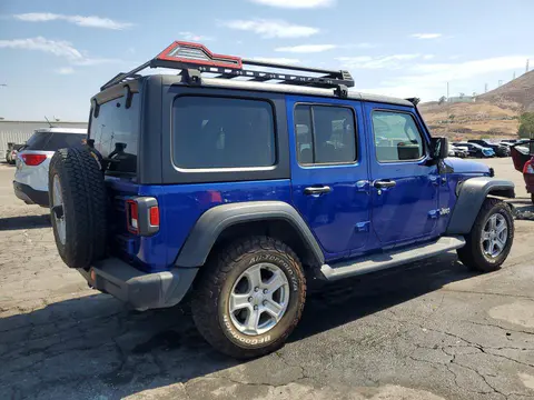 2020 Jeep WRANGLER UNLIMITED VIN 1C4HJXDN6LW223319 фото 3