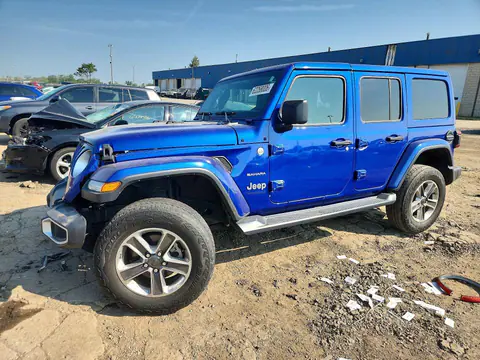 1C4HJXEN2LW207939 — 2020 Jeep Wrangler Unlimited, Передняя часть (Front End), фото до ремонта