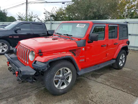 1C4HJXEN4LW293951 — 2020 Jeep Wrangler Unlimited, Передняя часть (Front End), фото до ремонта