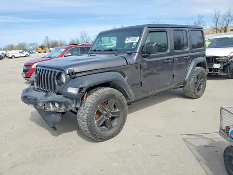 1C4HJXDN7MW819802 — 2021 Jeep Wrangler Unlimited, Передняя часть (Front End), фото до ремонта