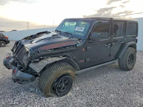 1C4HJXFN9MW763827 — 2021 Jeep Wrangler Unlimited, Передняя часть (Front End), фото до ремонта