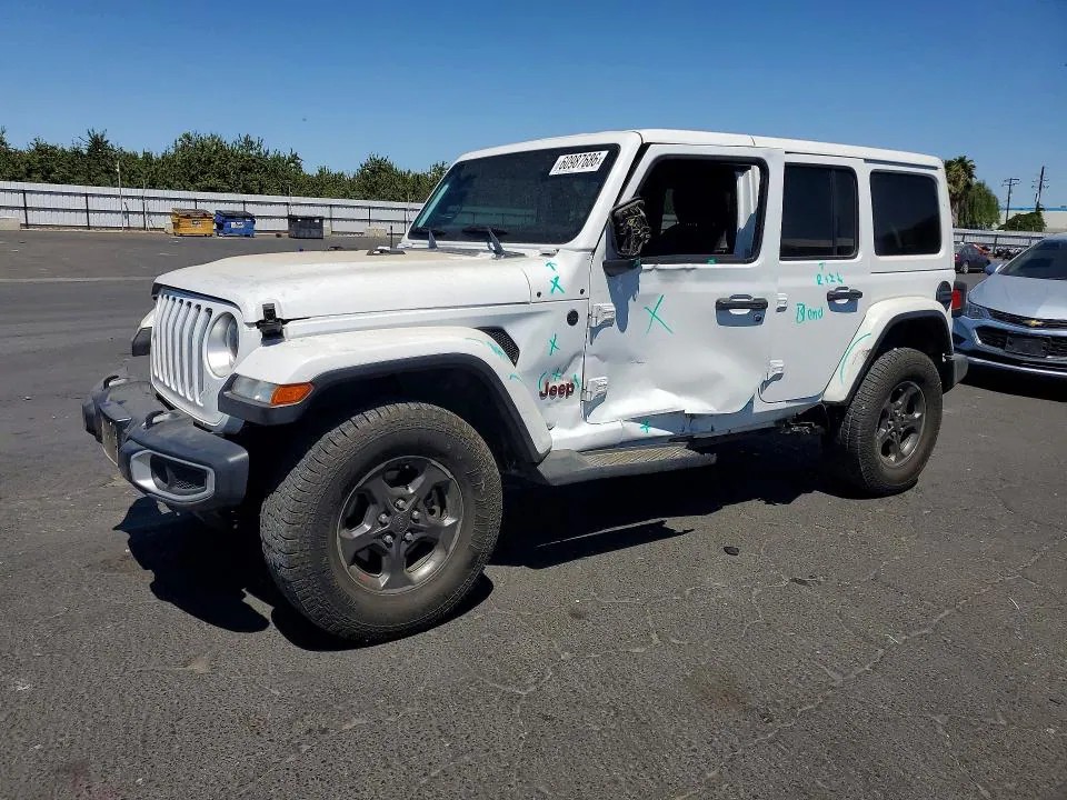 2021 Jeep WRANGLER UNLIMITED VIN 1C4HJXEN8MW557268 фото 1