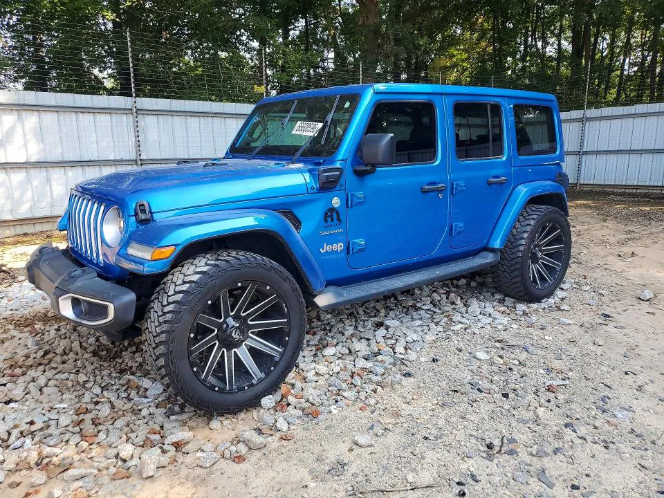 2021 JEEP WRANGLER UNLIMITED VIN 1C4JJXP67MW802973 фото 1