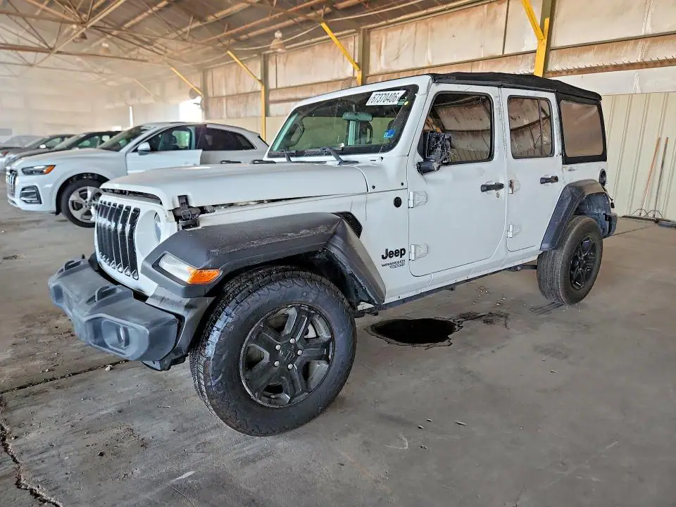 1C4HJXDN6MW845291 Jeep Wrangler Unlimited 2021 — повреждение Опрокидывание, фото до ремонта