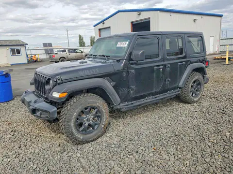 1C4HJXDNXMW617116 — 2021 Jeep Wrangler Unlimited, Задняя часть (Rear End), фото до ремонта