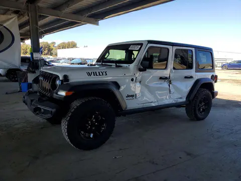 1C4HJXDG2MW697688 — 2021 Jeep Wrangler Unlimited, Боковая часть (Side), фото до ремонта
