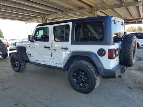 2021 Jeep WRANGLER UNLIMITED VIN 1C4HJXDG2MW697688 фото 2