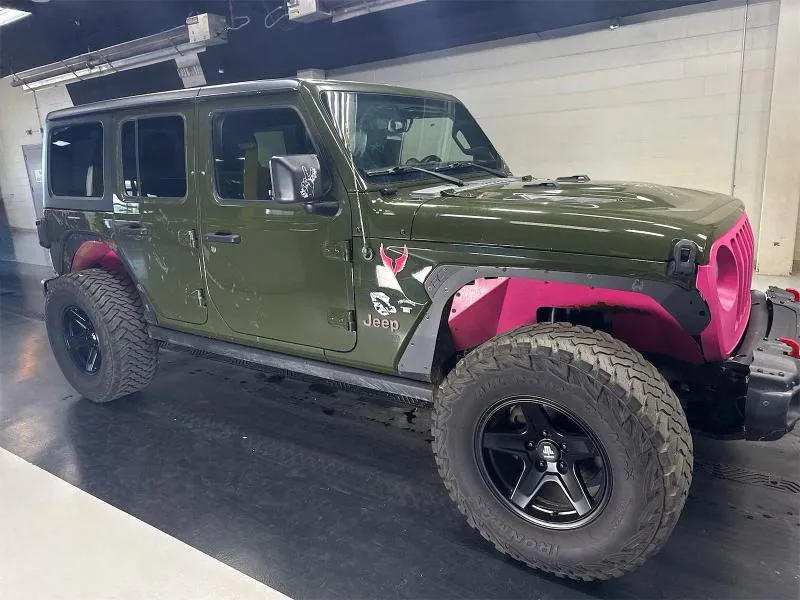 2021 JEEP WRANGLER UNLIMITED VIN 1C4HJXFG1MW564451 фото 1