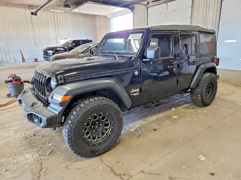 1C4HJXDM0MW594713 — 2021 Jeep Wrangler Unlimited, Механические повреждения (Mechanical), фото до ремонта