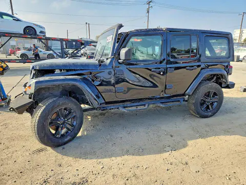 1C4HJXEG1MW555878 — 2021 Jeep Wrangler Unlimited, Опрокидывание (Rollover), фото до ремонта