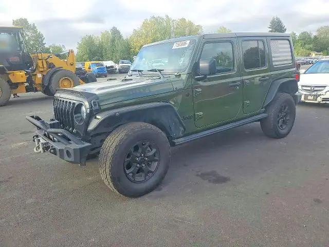1C4HJXDM9MW594869 — 2021 Jeep Wrangler Unlimited, Мелкие вмятины и царапины (Minor Dent/Scratches), фото до ремонта