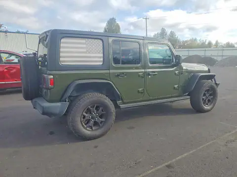 1C4HJXDM9MW594869 — 2021 Jeep Wrangler Unlimited, фото 3 с аукциона Copart 14.10.2026, Мелкие вмятины и царапины