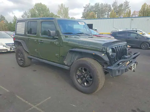 1C4HJXDM9MW594869 — 2021 Jeep Wrangler Unlimited, фото 4 с аукциона Copart 14.10.2026, Мелкие вмятины и царапины