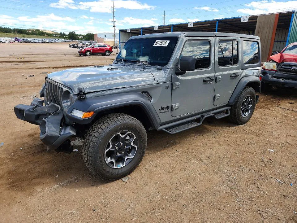 2022 JEEP WRANGLER UNLIMITED VIN 1C4HJXDG8NW167212 фото 1