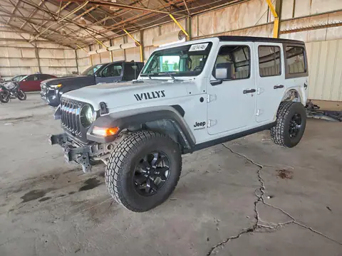 1C4HJXDG7NW223592 — 2022 Jeep Wrangler Unlimited, Задняя часть (Rear End), фото до ремонта