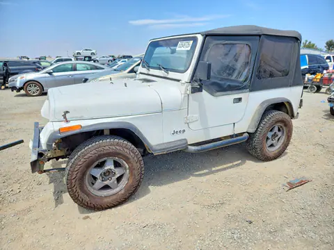 1J4FY19P3PP219989 — 1993 Jeep Wrangler / YJ, Передняя часть (Front End), фото до ремонта
