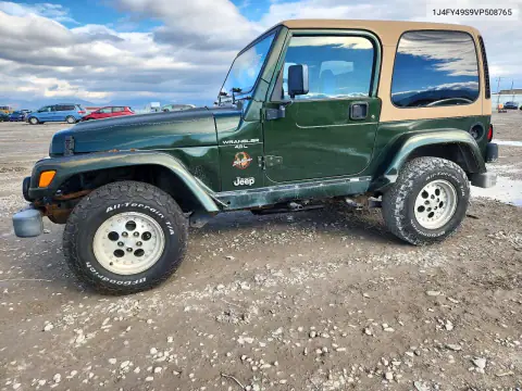 1J4FY49S9VP508765 — 1997 Jeep Wrangler, Передняя часть, фото до ремонта