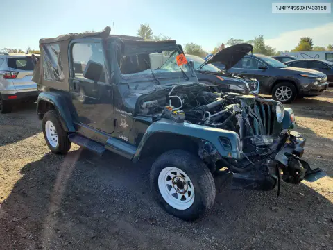 1999 Jeep Wrangler / Tj Sahara VIN 1J4FY49S9XP433150 фото 4