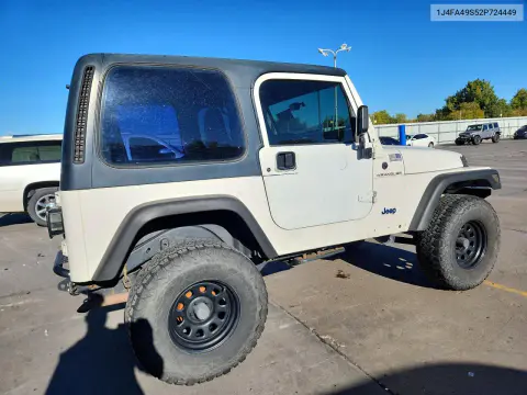 2002 Jeep Wrangler / Tj Sport VIN 1J4FA49S52P724449 фото 3