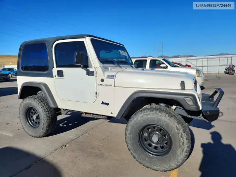 2002 Jeep Wrangler / Tj Sport VIN 1J4FA49S52P724449 фото 4