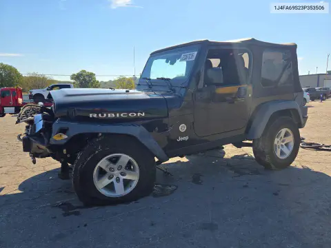 1J4FA69S23P353506 — 2003 Jeep Wrangler, Передняя часть, фото до ремонта