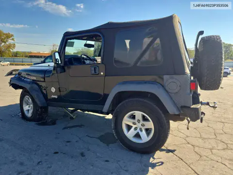 2003 Jeep Wrangler / Tj Rubicon VIN 1J4FA69S23P353506 фото 2
