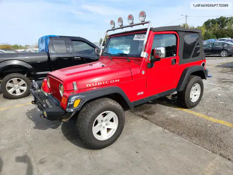 2006 Jeep Wrangler / Tj Rubicon VIN 1J4FA69SX6P770389 фото 1
