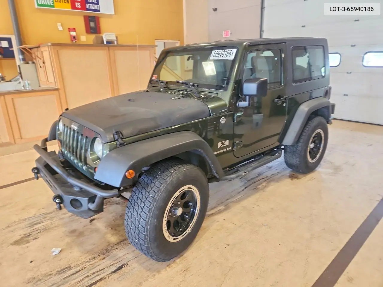 2007 Jeep Wrangler Jk VIN 1J4FA24127L100237 фото 1